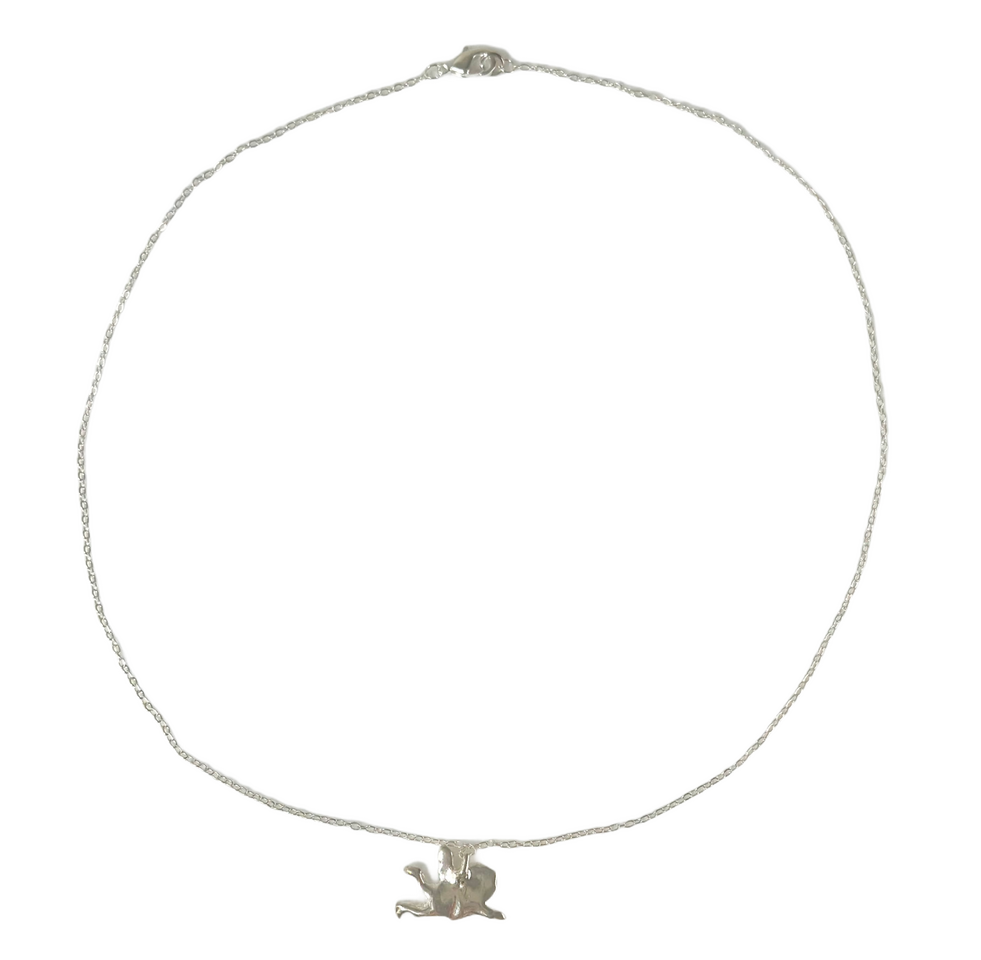 angel necklace (silver) $45