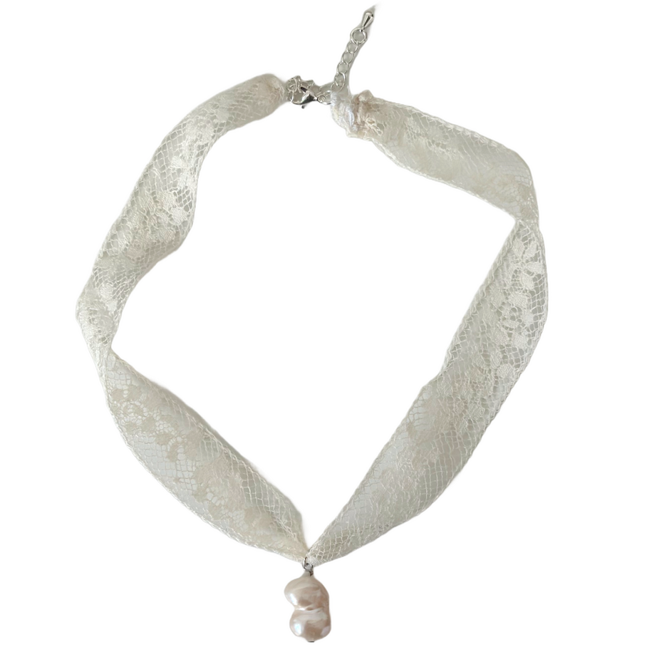 Lace Necklace: $28
